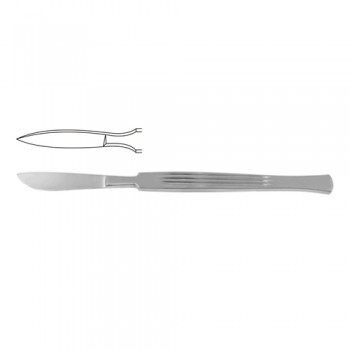 Dissecting Knife / Opreating Knife With Metal Handle Stainless Steel, 15 cm - 6" Blade Size 27 mm